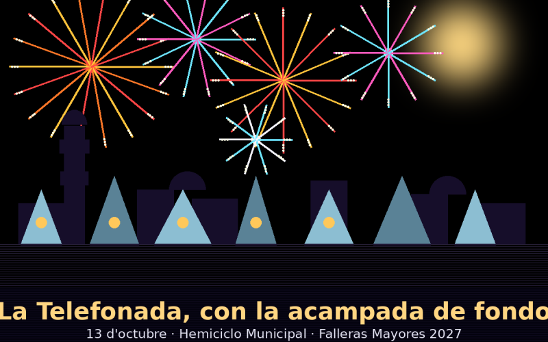 La Telefonada se celebra mañana con la acampada como telón de fondo: el Hemiciclo, a salvo de la plaza