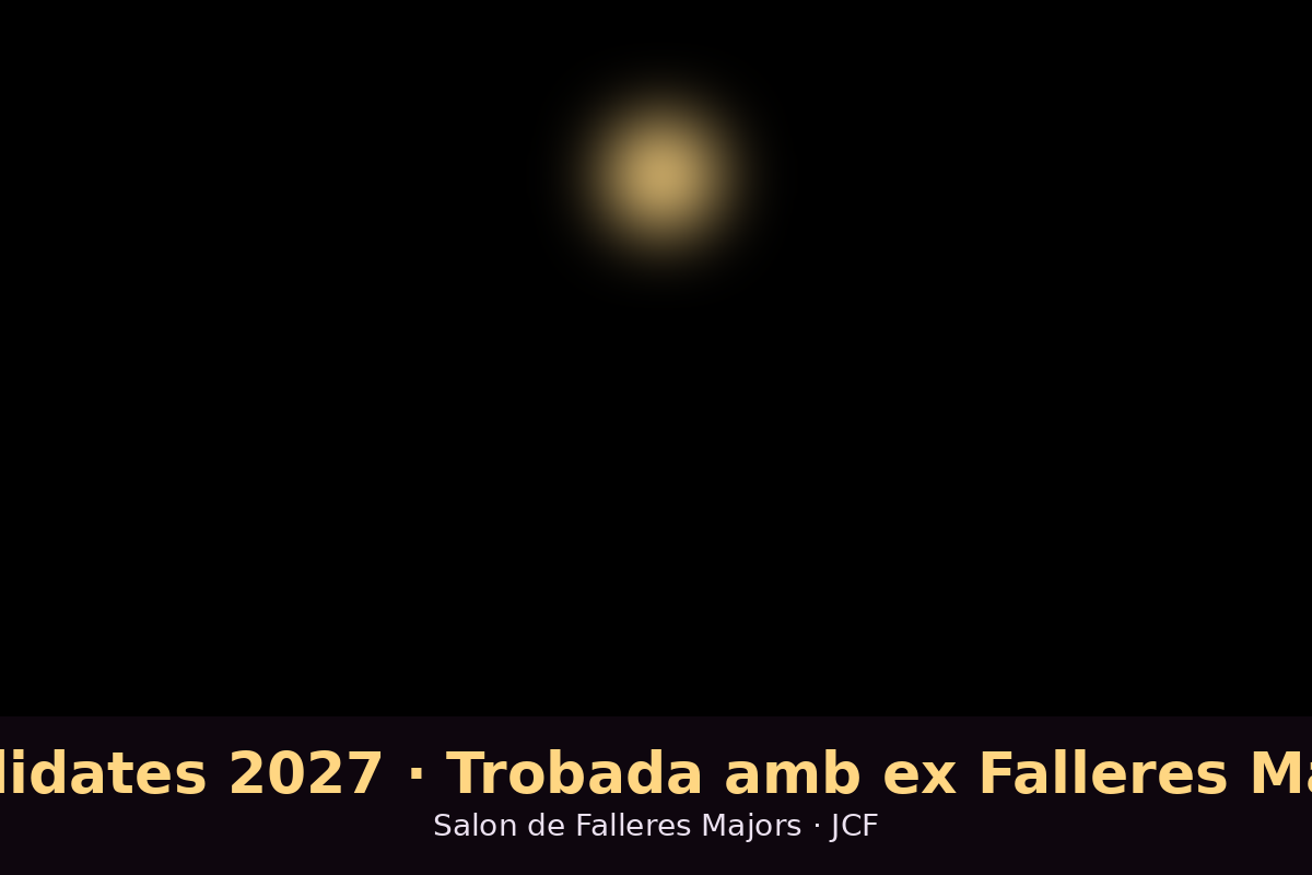 Las candidatas a Fallera Mayor de València 2027 se reúnen con las Falleras Mayores históricas antes de la Llamada